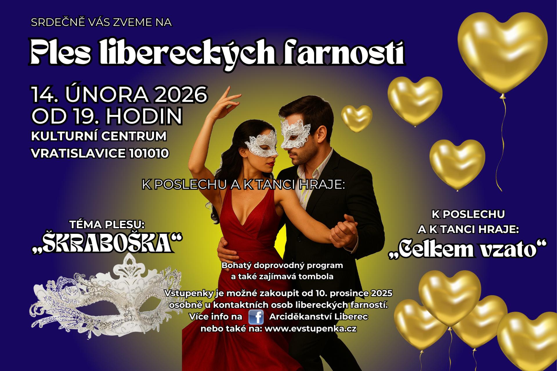 Tanec: PLES LIBERECKÝCH FARNOSTÍ